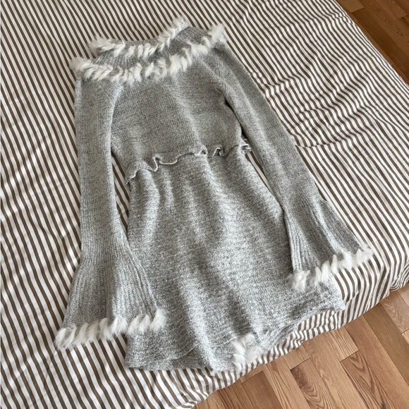 Vintage Rabbit Fur Lined Cardigan - Picture 5 of 6